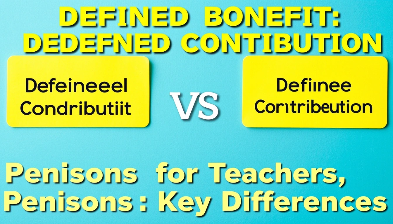 Defined Benefit vs. Defined Contribution Pensions for Teachers: Key Differences Defined Benefit vs. Defined Contribution Pensions for Teachers: Key Differences