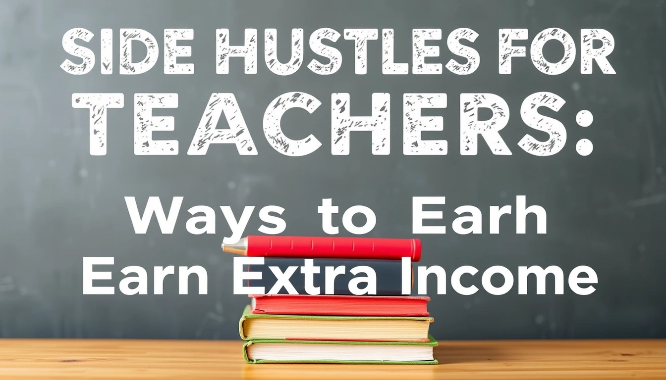 Side Hustles for Teachers: Legitimate Ways to Earn Extra Income Side Hustles for Teachers: Legitimate Ways to Earn Extra Income