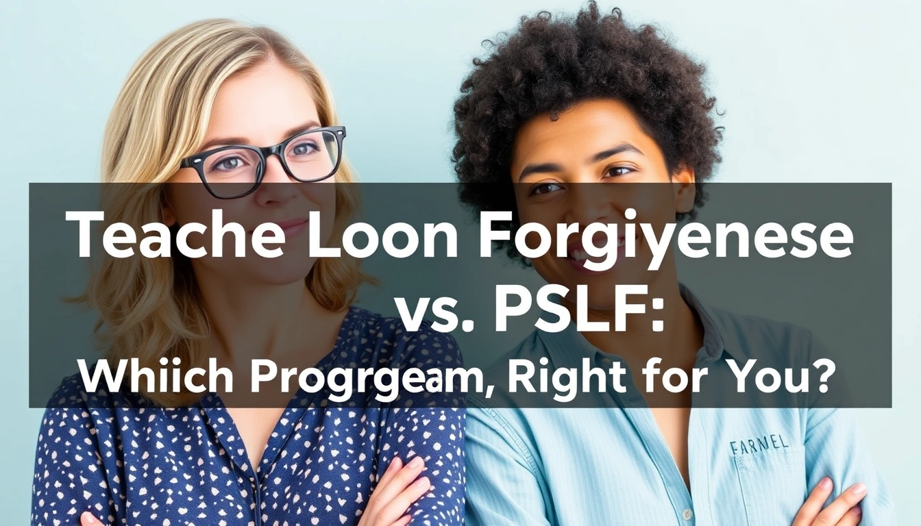 Teacher Loan Forgiveness vs. PSLF: Which Program Is Right for You? Teacher Loan Forgiveness vs. PSLF: Which Program Is Right for You?